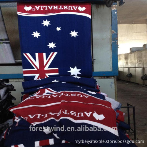 Factory Price Cotton Flag Wholesales Beach Towel